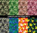 Camouflage Patterns Set 2 - Splash Camouflage