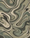 Camouflage Print With Green and White Colors, Generative AI Royalty Free Stock Photo