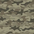 Camouflage seamless pattern background masking camo repeat print Royalty Free Stock Photo