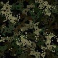 Camouflage seamless pattern background masking camo repeat print Royalty Free Stock Photo