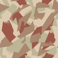 Camouflage seamless pattern Royalty Free Stock Photo