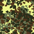 Camouflage seamless pattern with texture Royalty Free Stock Photo