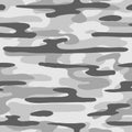 Camouflage Seamless Pattern. Vector Military Background