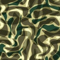 Camouflage Seamless Tillable Pattern