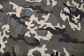 Camouflage textured fabric wavy background