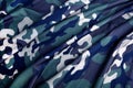 camouflage textured fabric wavy background
