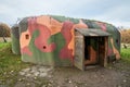 Camouflaged fortification in the Fields