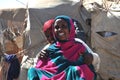 Camp for African refugees and displaced people on the outskirts of Hargeisa in Somaliland under UN auspices.