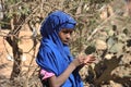 Camp for African refugees and displaced people on the outskirts of Hargeisa in Somaliland under UN auspices.