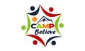 Camp Believe Logo Design Template