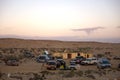 Camp in the desert, Western Sahara