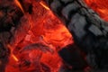 Camp Fire Close Up Royalty Free Stock Photo