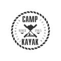 Camp KAyak Emblem Design