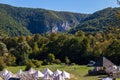 Camp in Martin Brod by the Una river in beautiful natural setting
