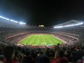 Camp Nou with fans, Football Blub Barcelona Stadium, Barcelona