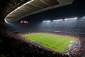 Camp Nou Stadium (Barcelona) Royalty Free Stock Photo