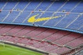 Camp Nou Stadium Barcelona Royalty Free Stock Photo