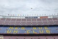 Camp Nou Stadium Barcelona Royalty Free Stock Photo