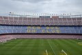 Camp Nou Stadium Barcelona Royalty Free Stock Photo