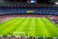 Camp Nou stadium before Champions League Royalty Free Stock Photo