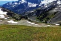 A camp site at Ptarmigan Ridge on Mount Baker Royalty Free Stock Photo