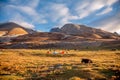 Camp under Mt MaKaLu in Tibet