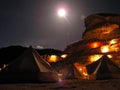 Camp Wadi Rum, JORDAN Royalty Free Stock Photo