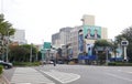 campaign poster of Lai Ching-te and his preferred candidate for legislative council on the street