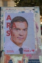 Campaign poster for November 2019 where the candidate of the Spanish political party PSOE appears