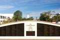 The Campaign for SDSU Wall on the Campus of San Diego State Univ Royalty Free Stock Photo