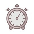 Campaign timing fill vector icon which can easily modify or edit