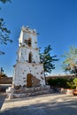 Campanario de San Lucas or San Lucas bell tower. Toconao. San Pedro de Atacama province. Chile Royalty Free Stock Photo