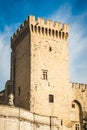 Campane Tower of Pope`s Palace Royalty Free Stock Photo