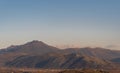 Campania, Italy. Monte Maggiore. Mountain community of Monte Maggiore. Spectacular winter panorama.