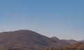 Campania, Italy. Roccamonfina Regional Park. Spectacular winter panorama.