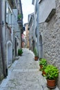 The Campanian village of Nusco, Italy.