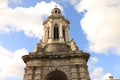 Campanile or Bell Tower of Trinity College in Dublin - Ireland elite educational university - Dublin tourism Royalty Free Stock Photo