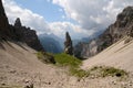 Campanile di Val Montanaia Dolomiti Friulane, Italy Royalty Free Stock Photo