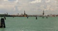 Campanile, Grand Canale, Old Buildings, Venice, Venezia, Italy Royalty Free Stock Photo