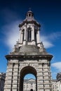 Campanile monument, Trinity College Dublin Royalty Free Stock Photo