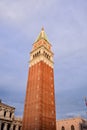 Campanile san Marco Square Venice Veneto Italy Royalty Free Stock Photo