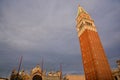 Campanile san Marco Square Venice Veneto Italy Royalty Free Stock Photo