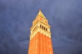 Campanile san Marco Square Venice Veneto Italy Royalty Free Stock Photo