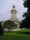 Campanile at Trinity College in Dublin Royalty Free Stock Photo