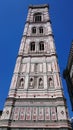 Campanille de la Cattedrale di Santa Maria del Fiore - bell tower of the cathedral in Florence Royalty Free Stock Photo