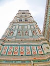 The Campanille of Florence Cathedral. Florence, Italy Royalty Free Stock Photo
