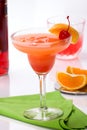 Campari cocktail Royalty Free Stock Photo