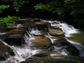 Campbell Creek Falls, Camp Creek State Park, West Virginia Royalty Free Stock Photo