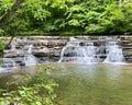 Campbell Falls, Camp Creek State Forest and State Park, Camp Creek, WV Royalty Free Stock Photo