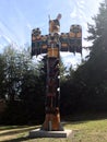 Campbell River Totem Pole, British Columbia